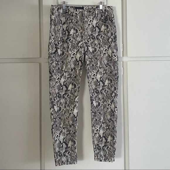 ANTHROPOLOGIE Sanctuary Snake Print Skinny Jeans - Picture 3 of 8